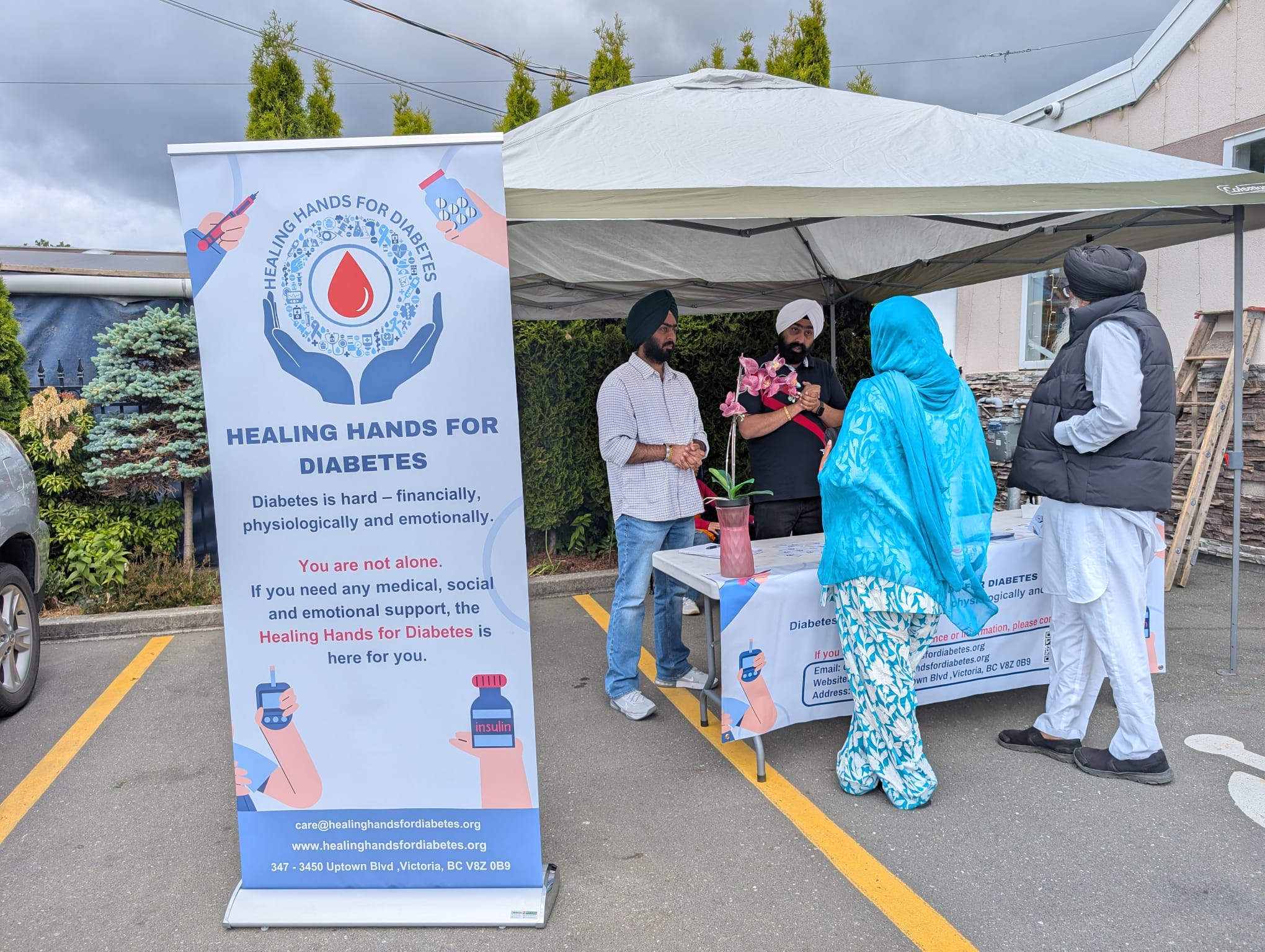 Thank you Gurdwara Singh Sabha Sahib, Victoria for your support