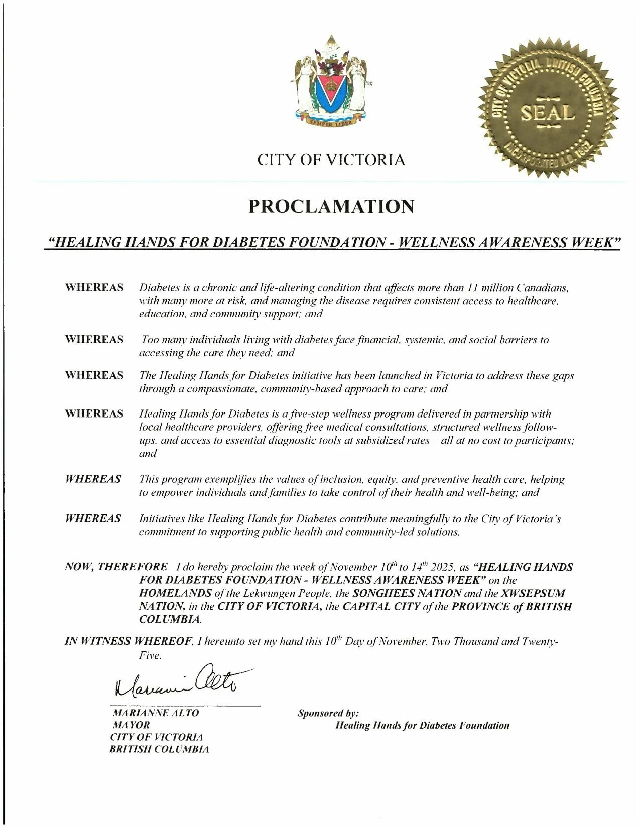 Proclamation-City Of Victoria1