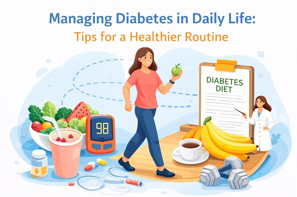 Managing Diabetes in Daily Life: Tips for a Healthier Routine